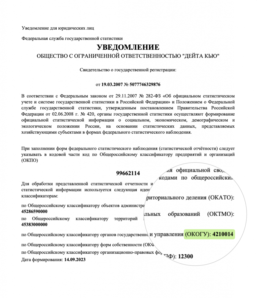 Что такое код ОКОГУ, его расшифровка и зачем он нужен — DaData